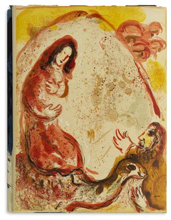 CHAGALL, MARC. Drawings for the Bible. Verve 37/38.